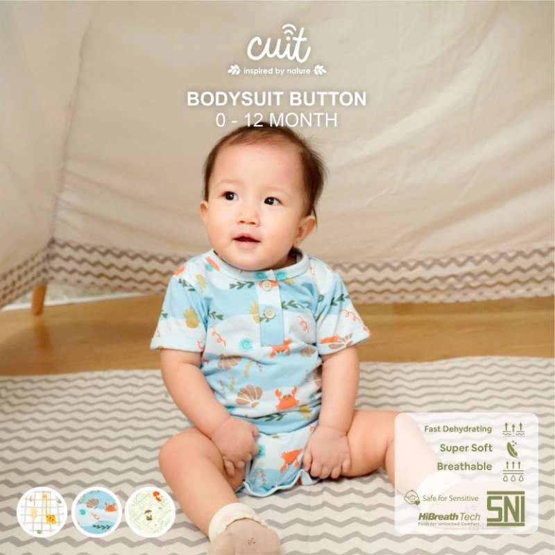 Product image CHARACTER - Bodysuit Button M Crab